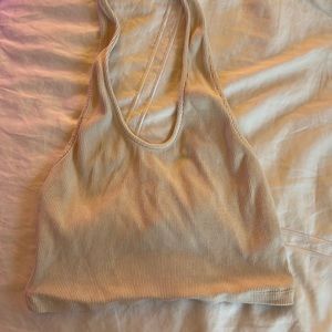 Crop top halter motel rocks